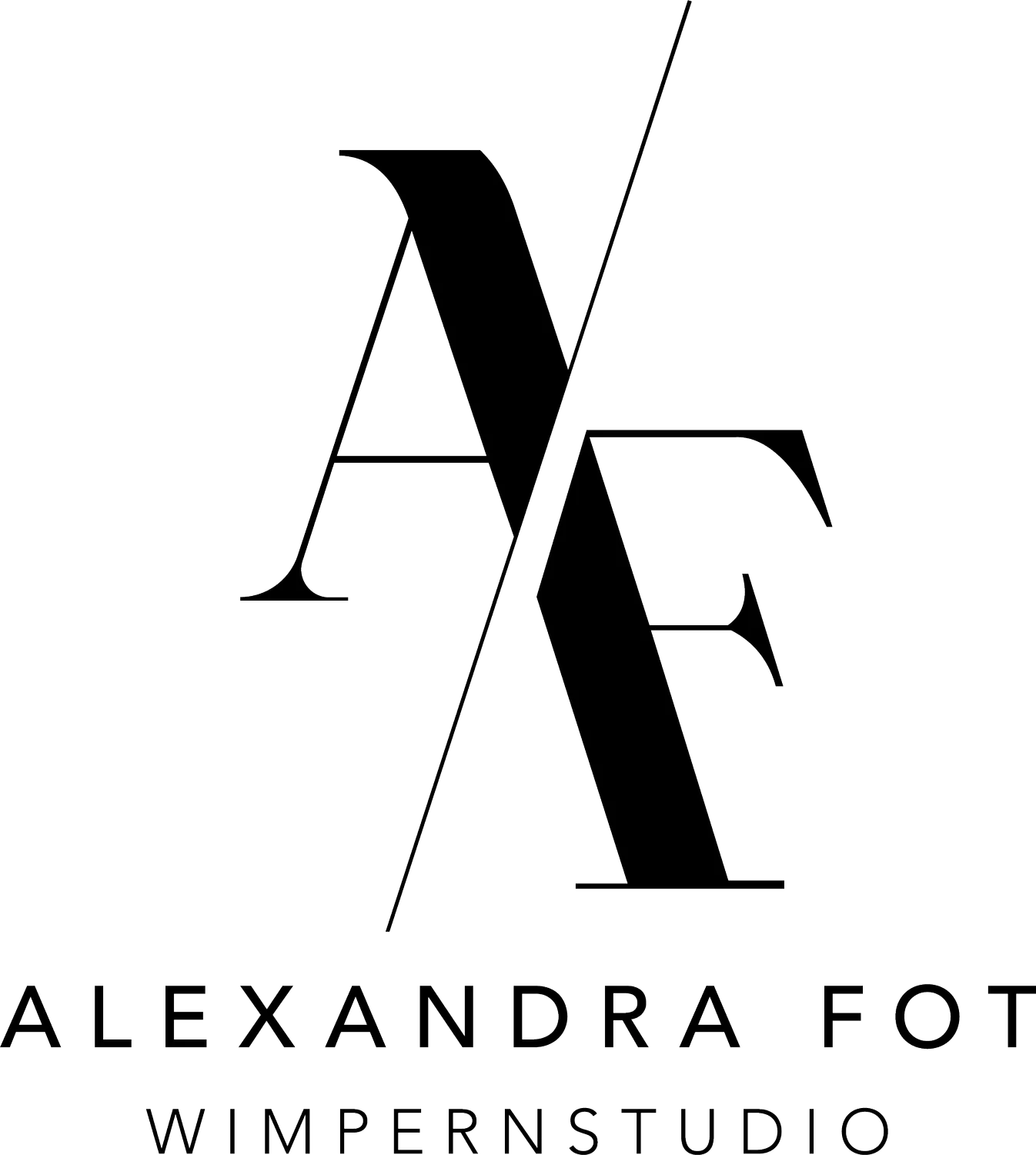 Alexandra Fot - Wimperstudio - Logo